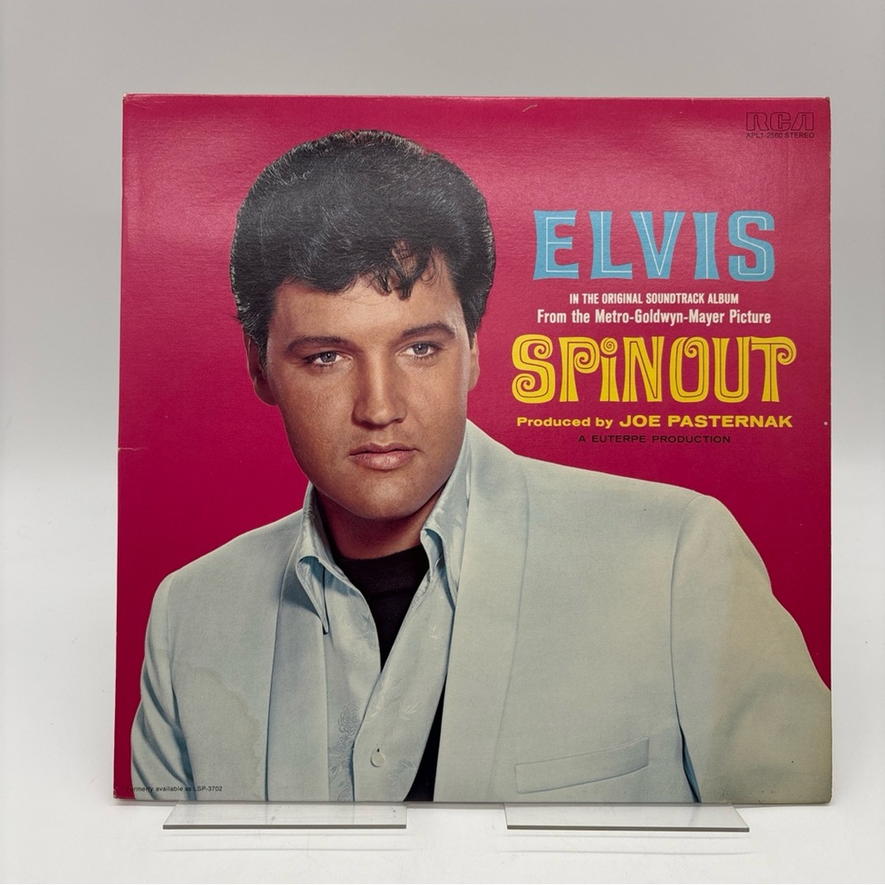 Elvis Presley Spinout (1977) Vinyl LP - LSP-3702 RCA Victor